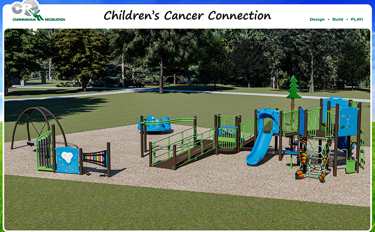 rendering of accessible playground