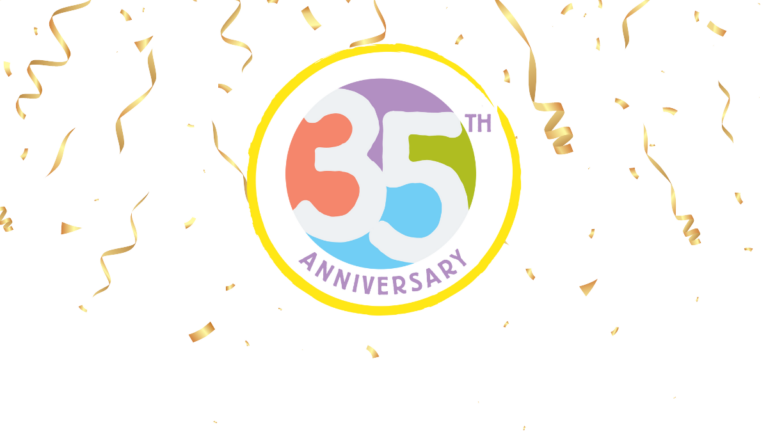 35th anniversary logo