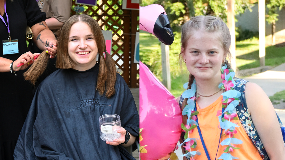 photos of alex kron left and addison whipple right